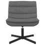 Silla Giratoria Gris Cuero Sintético Mediana Giratorio von , Stühle - Ref: Foro24-42007341, Preis: 132,06 €, Rabatt: %