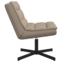 Silla Giratoria Cappuccino Poliéster, Base de metal Estándar | Foro24.es | Tu tienda online para hogar, jardín y más Foro24.es