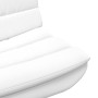 Silla Giratoria Blanca Tela de poliéster, Estructura de metal von , Stühle - Ref: Foro24-42007345, Preis: 132,06 €, Rabatt: %