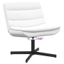 Silla Giratoria Blanca Tela de poliéster, Estructura de metal von , Stühle - Ref: Foro24-42007345, Preis: 132,06 €, Rabatt: %