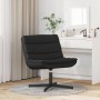 Silla Giratoria Negra Cuero Sintético con Base de Metal Mediana | Foro24.es | Tu tienda online para hogar, jardín y más Foro24.es