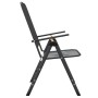 Silla jardín plegable 2 uds antracita malla metálica expandida de vidaXL, Sillas de jardín - Ref: Foro24-317340, Precio: 77,5...