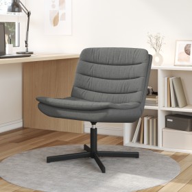 Silla Giratoria Gris Oscuro Poliéster, Metal Mediana Giratoria de , Sillas - Ref: Foro24-42007351, Precio: 130,00 €, Descuent...