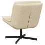 Silla Giratoria Crema Tela de poliéster, base de metal Mediana | Foro24.es | Tu tienda online para hogar, jardín y más Foro24.es