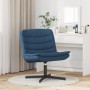 Silla Giratoria Azul Tela y Metal Estándar Giratoria | Foro24.es | Tu tienda online para hogar, jardín y más Foro24.es