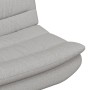 Silla Giratoria Gris claro Tejido de poliéster, Base de metal | Foro24.es | Tu tienda online para hogar, jardín y más Foro24.es