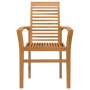 Silla de Jardín Apilable 4 pcs Madera Maciza de Teca | Foro24.es | Tu tienda online para hogar, jardín y más Foro24.es