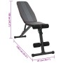 Banca de Pesas Ajustable Plegable 230 kg Acero Negro von , Gewichthebermaschinen - Ref: Foro24-42007903, Preis: 85,93 €, Raba...