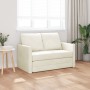 Sofá Loveseat 2 plazas Crema Tela, Madera 2 plazas Amplio espacio | Foro24.es | Tu tienda online para hogar, jardín y más Foro24.es