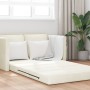 Sofá Loveseat 2 plazas Crema Tela, Madera 2 plazas Amplio espacio | Foro24.es | Tu tienda online para hogar, jardín y más Foro24.es