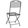 Folding garden chair 2 pcs anthracite expanded metal mesh by vidaXL, Garden chairs - Ref: Foro24-317339, Price: 106,25 €, Dis...