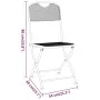 Folding garden chair 2 pcs anthracite expanded metal mesh by vidaXL, Garden chairs - Ref: Foro24-317339, Price: 106,25 €, Dis...