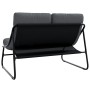 Banco de jardín con cojín negro 110x80x71 cm acero von , Gartenstühle - Ref: Foro24-42008030, Preis: 122,14 €, Rabatt: %