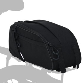 Bolsa de Bicicleta para Estante Pannier 8 L Negra