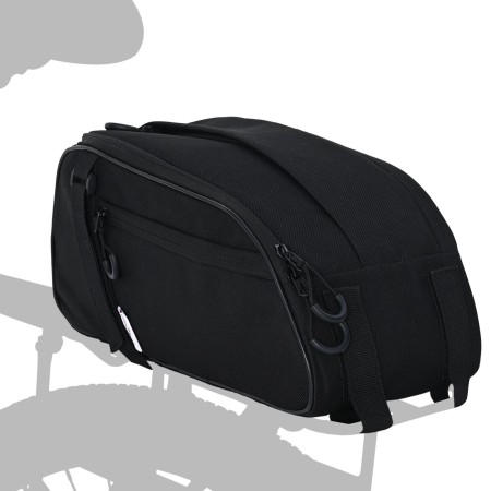 Bolsa de Bicicleta para Estante Pannier 8 L Negra 38x16x16 cm | Foro24.es | Tu tienda online para hogar, jardín y más Foro24.es