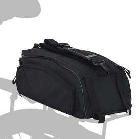 Bolsa de Bicicleta para Portaequipajes 12 L Negra