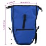 Bolsa de Bicicleta para Portaequipajes 25 L Azul 32.5x17x57 cm | Foro24.es | Tu tienda online para hogar, jardín y más Foro24.es