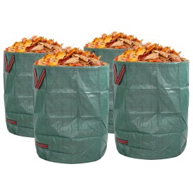 Bolsas de Residuos de Jardín con Asas 4 pcs Plegables Redondas Verdes 300 L by , Waste containers - Ref: Foro24-42008103, Pri...