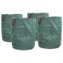 Bolsas de Residuos de Jardín con Asas 4 pcs Plegables Redondas Verdes 300 L by , Waste containers - Ref: Foro24-42008103, Pri...