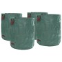 Bolsas de Jardín con Asas 4 pcs Plegables Redondas Verdes 500 L by , Waste containers - Ref: Foro24-42008104, Price: 32,63 €,...