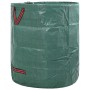 Bolsas de Desechos de Jardín con Asas 12 pcs Plegables Redondas Verdes 272 L by , Waste containers - Ref: Foro24-42008106, Pr...