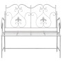 Banco Blanco Metal 104 x 54 x 93 cm Duradero Banco de Exterior | Foro24.es | Tu tienda online para hogar, jardín y más Foro24.es