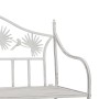 Banco Blanco Metal 104 x 52.5 x 89 cm Hecho para Durar von , Gartenbänke - Ref: Foro24-42008114, Preis: 131,18 €, Rabatt: %