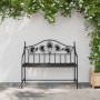 Banco Metal Vintage Negro Acero Tratado con Polvo Estándar von , Gartenbänke - Ref: Foro24-42008115, Preis: 129,57 €, Rabatt: %
