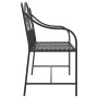 Banco Metal Vintage Negro Acero Tratado con Polvo Estándar von , Gartenbänke - Ref: Foro24-42008115, Preis: 129,57 €, Rabatt: %