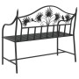 Banco Metal Vintage Negro Acero Tratado con Polvo Estándar von , Gartenbänke - Ref: Foro24-42008115, Preis: 129,57 €, Rabatt: %