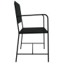 Banco de Exterior Negro Metal Estándar Duradero by , garden benches - Ref: Foro24-42008117, Price: 123,04 €, Discount: %