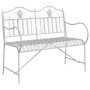 Banco Blanco Metal 103.5 x 59 x 89 cm Duradero | Foro24.es | Tu tienda online para hogar, jardín y más Foro24.es
