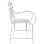 Banco Blanco Metal 103.5 x 59 x 89 cm Duradero | Foro24.es | Tu tienda online para hogar, jardín y más Foro24.es