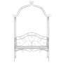Banco Blanco Metal 121 x 48 x 200 cm Incrustaciones Decorativas von , Gartenbänke - Ref: Foro24-42008120, Preis: 194,36 €, Ra...