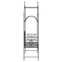 Banco Negro de Exterior Metal Grande Detalles Decorativos von , Gartenbänke - Ref: Foro24-42008121, Preis: 192,75 €, Rabatt: %