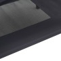 Cama elevada para perros con techo extraíble negra XL acero | Foro24.es | Tu tienda online para hogar, jardín y más Foro24.es