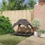 Cama elevada para perros con techo removible Marrón XL Acero | Foro24.es | Tu tienda online para hogar, jardín y más Foro24.es