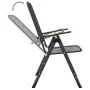 Folding garden chair 4 units anthracite expanded metal mesh by vidaXL, Garden chairs - Ref: Foro24-317341, Price: 142,18 €, D...