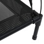 Cama Elevada para Perros con Techo Removible de Acero Negro | Foro24.es | Tu tienda online para hogar, jardín y más Foro24.es