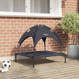 Cama Elevada para Perros con Techo Desmontable Negra M Acero von , Betten für Hunde - Ref: Foro24-42008186, Preis: 33,03 €, R...