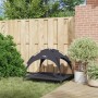 Cama Elevada para Perro con Techo Removible Negra XL Acero von , Betten für Hunde - Ref: Foro24-42008188, Preis: 39,55 €, Rab...
