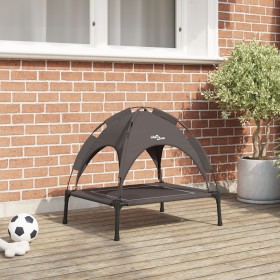 Cama Elevada para Perros con Techo Desmontable