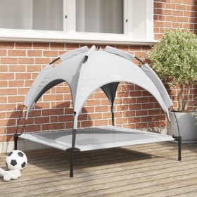 Cama Elevada para Perros con Techo Removible