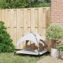 Cama Elevada para Perros con Techo Removible Plateado L de Acero von , Betten für Hunde - Ref: Foro24-42008195, Preis: 37,63 ...