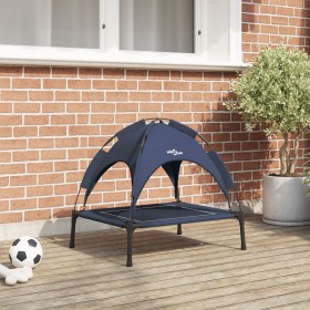Cama Elevada para Perros con Techo Desmontable