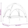 Cama Elevada para Perros con Techo Desmontable Azul Marino Metal | Foro24.es | Tu tienda online para hogar, jardín y más Foro24.es