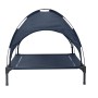Cama Elevada para Perros con Techo Removible Azul Marino L Acero | Foro24.es | Tu tienda online para hogar, jardín y más Foro24.es