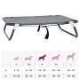 Cama Plegable para Perros Gris Claro M de en Tela Oxford y Acero by , Beds for dogs - Ref: Foro24-42008216, Price: 48,15 €, D...