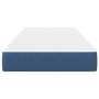 Colchón de muelles ensacados Azul Medio 80x200x20 cm Tela by , Mattresses - Ref: Foro24-42008259, Price: 133,15 €, Discount: %