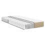 Colchón de muelles ensacados Verde Claro Gris Medio 80x200x20 cm Tela de , Colchones - Ref: Foro24-42008260, Precio: 140,77 €